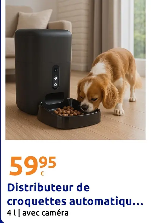 Offre: Distributeur de croquettes automatique