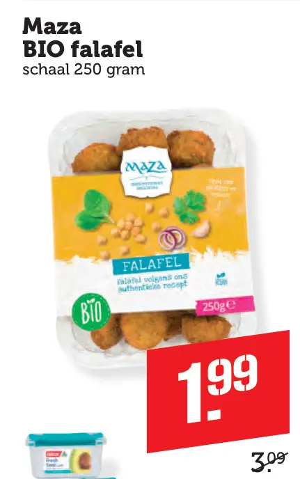 Aanbieding: BIO falafel