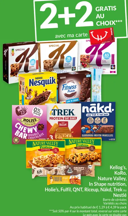 Offre: Barre de céréales
