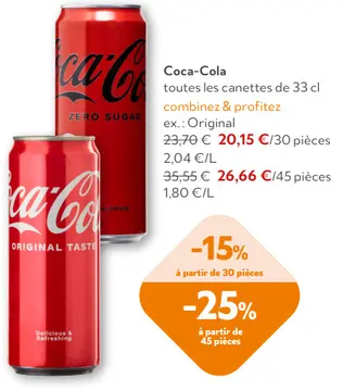 Offre: Coca-Cola