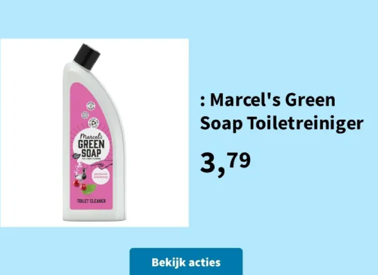 Promotie: Marcel's Green Soap Toiletreiniger