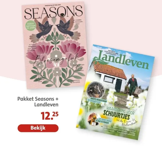 Aanbieding: Pakket Seasons + Landleven