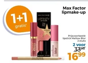 Aanbieding: Max Factor lipmake-up