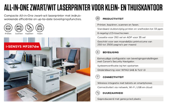 Promotie: i-SENSYS MF287dw