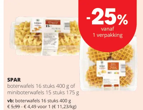 Promotie: Boterwafels