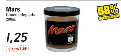 Aanbieding: Chocoladepasta