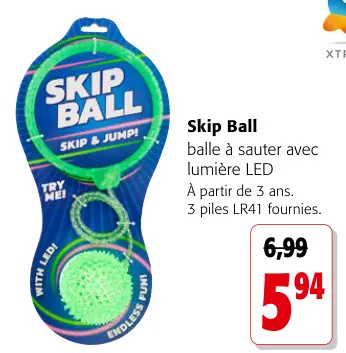 Offre: Skip Ball