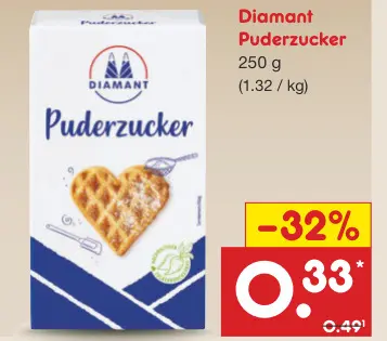 Aanbieding: Puderzucker