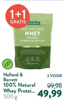 Aanbieding: 100% Natural Whey Protein