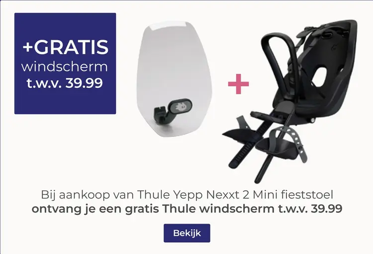 Aanbieding: Thule Yepp Nexxt 2 Mini fieststoel