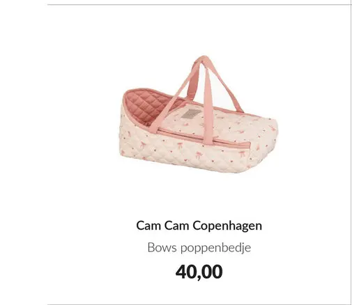 Aanbieding: Bows poppenbedje