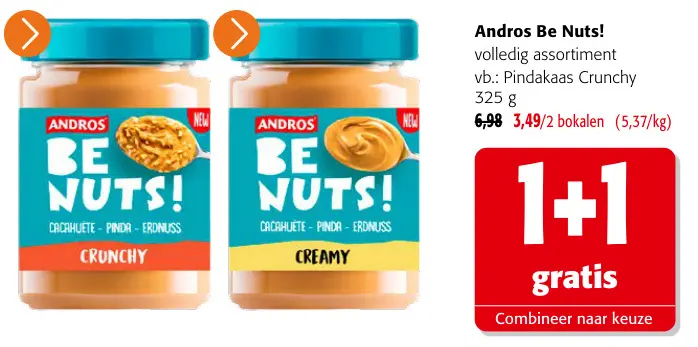 Promotie: Andros Be Nuts!
