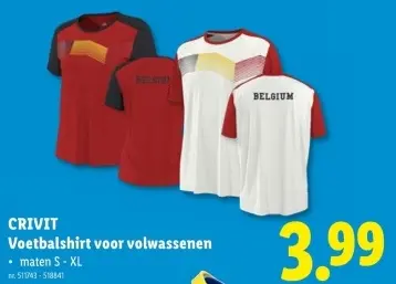Promotie: Voetbalshirt voor volwassenen