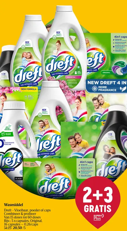 Aanbieding: Waspoeder | Regular | 3,9 kg | 60 DS