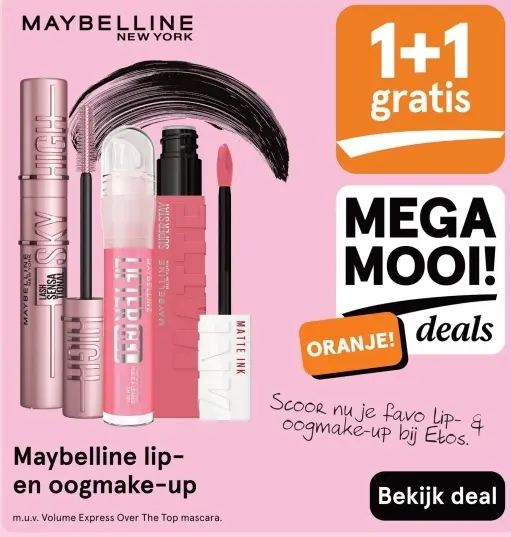 Aanbieding: Lip- en oogmake-up
