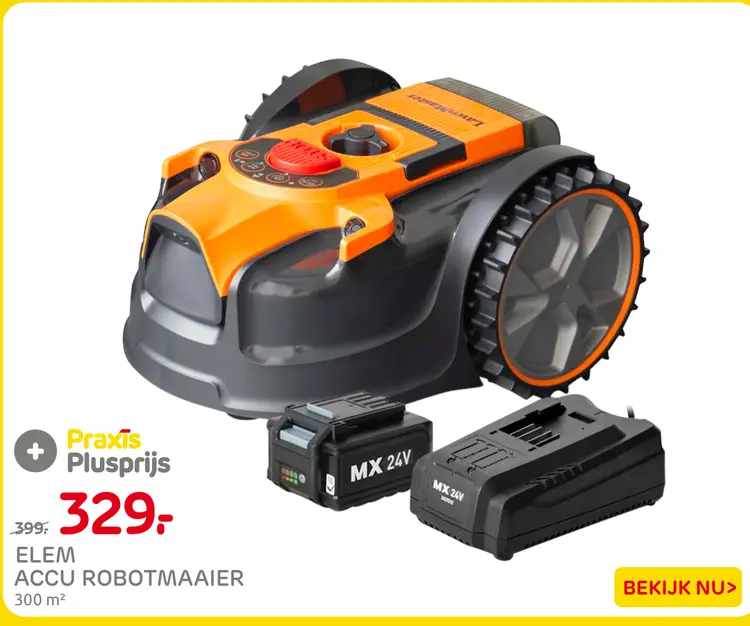 Aanbieding: Accu robotmaaier