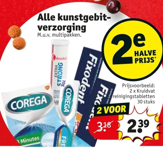 Aanbieding: Alle kunstgebitverzorging
