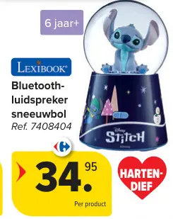 Promotie: Lexibook Bluetooth-luidspreker sneeuwbol