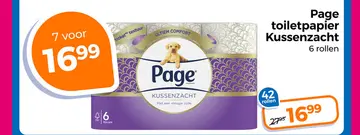 Aanbieding: Page toiletpapier Kussenzacht