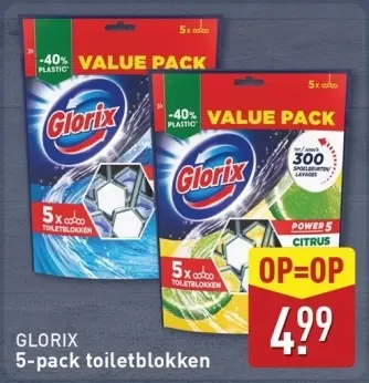 Aanbieding: toiletblokken