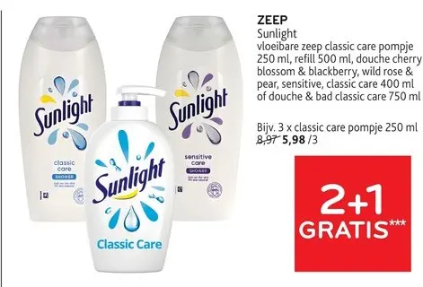 Promotie: Zeep
