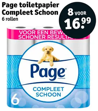Aanbieding: Toiletpapier Compleet Schoon