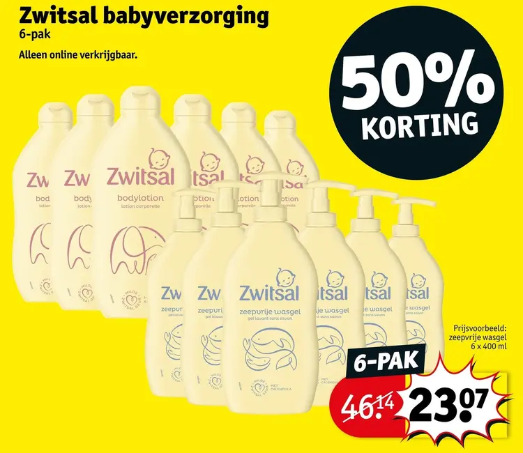 Aanbieding: Babyverzorging