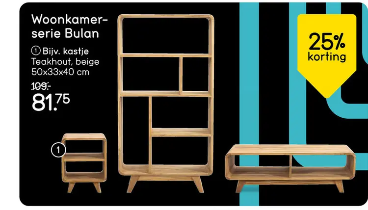 Aanbieding: Woonkamerserie Bulan