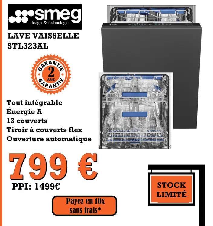 Promotie: Lave vaisselle stl323al