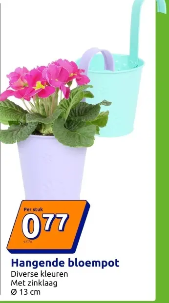 Aanbieding: Hangende bloempot