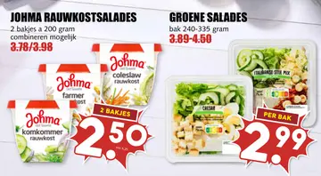 Aanbieding: Johma Rauwkostsalades