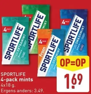 Aanbieding: 4-pack mints