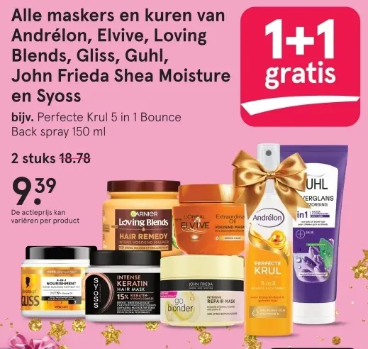 Aanbieding: Alle maskers en kuren