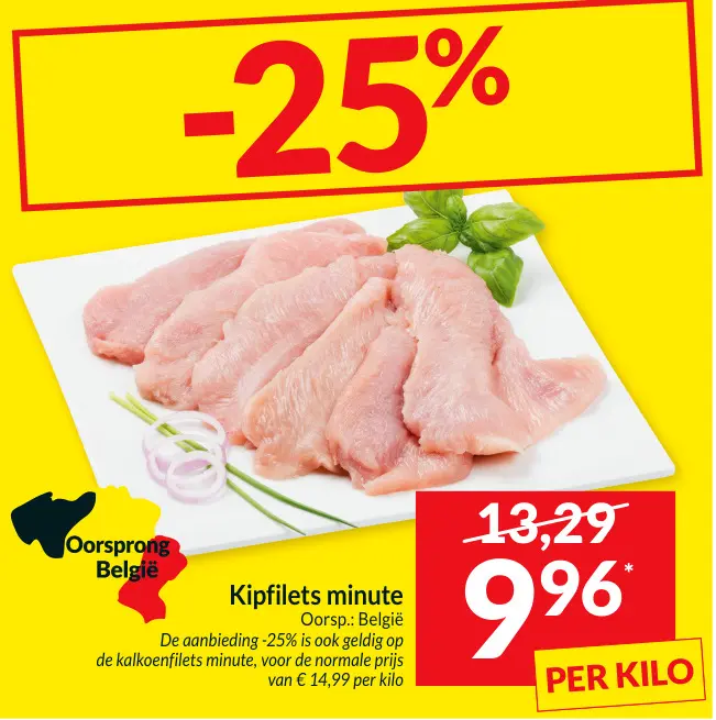 Promotie: Kipfilets minute