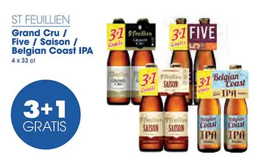 Aanbieding: St Feuillien Grand Cru / Five / Saison / Belg