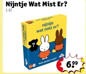 Aanbieding: Nijntje Wat Mist Er?