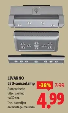 Aanbieding: LED-sensorlamp