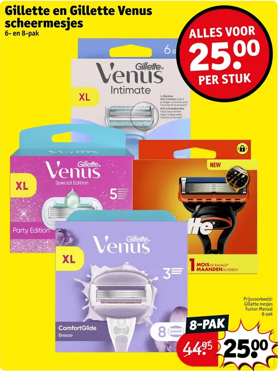Aanbieding: Scheermesjes