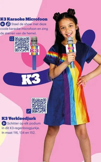 Aanbieding: K3 Karaoke Microfoon