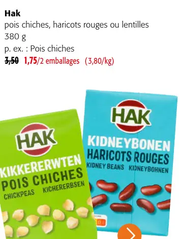 Offre: Kidneybonen haricots rouges