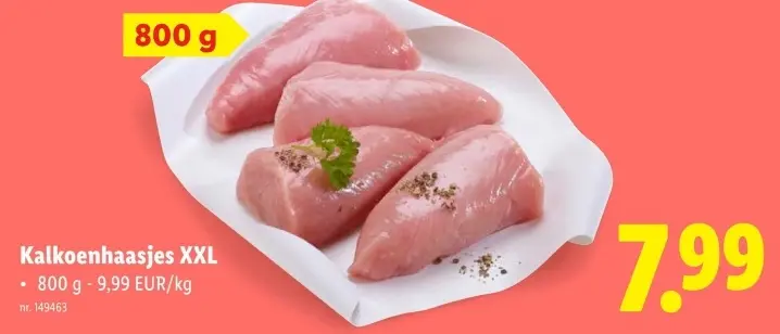 Aanbieding: Kalkoenhaasjes XXL