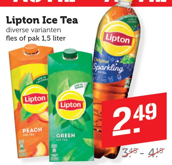 Aanbieding: Lipton Ice Tea