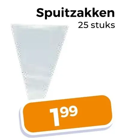 Aanbieding: Spuitzakken