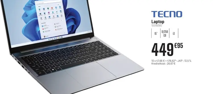 Promotie: Laptop