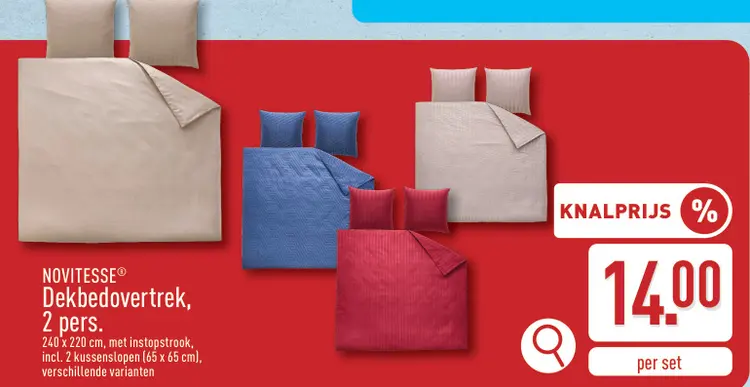 Promotie: Dekbedovertrek