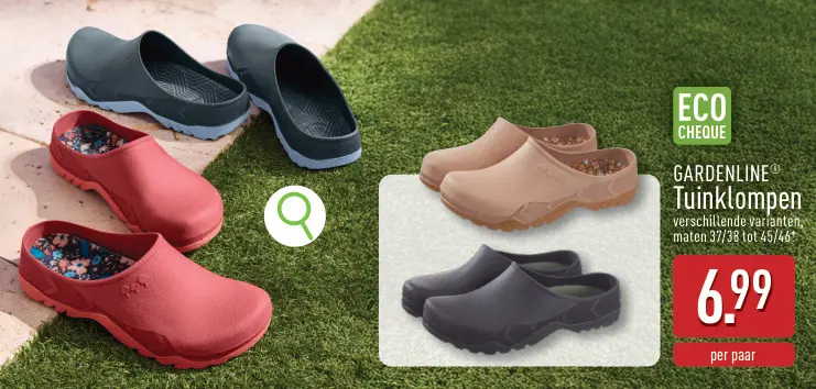 Promotie: Tuinklompen