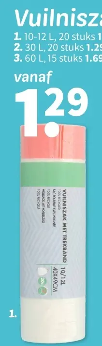 Promotie: Vuilniszak