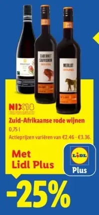 Aanbieding: Zuid-Afrikaanse rode wijnen