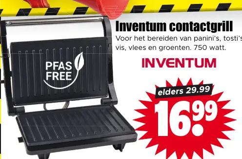 Aanbieding: contactgrill