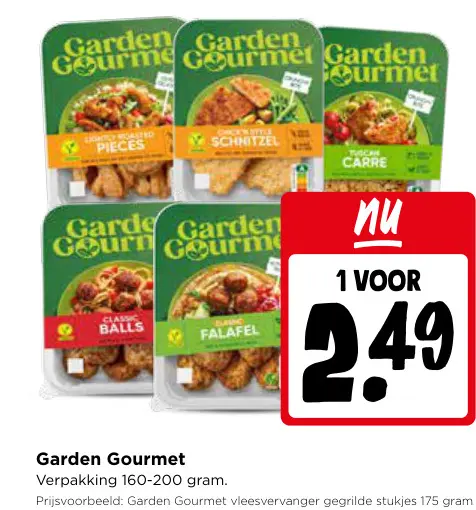 Promotie: Vleesvervangers